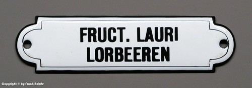 Emailschild aus apotheke - emailschild,