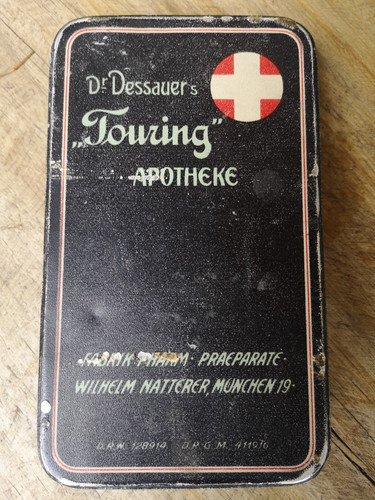 Alte reiseapotheke dr - reiseapotheke, "dr