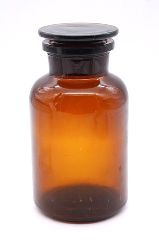 Altes apothekerglas flasche - altes,