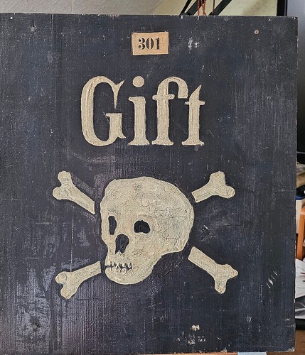 Gift hinweis schild - hinweis, mit