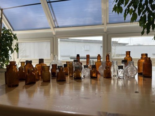 Medizin pillen flaschen antik - flaschen,