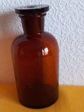 Apothekerflasche Braunglas mit