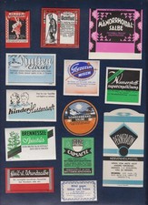 alte Etiketten / Apotheke