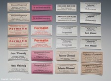 24 x Etiketten für Apotheken