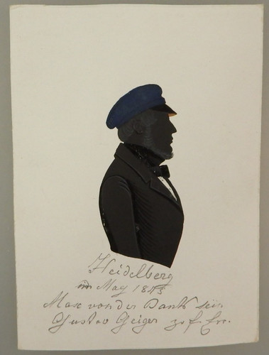 Schattenriss portrait max - schattenriss, von